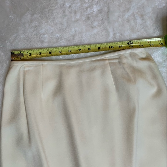 Cream Two piece Exclusively for Dillard’s by Kasper Suit - Picture 7 of 8